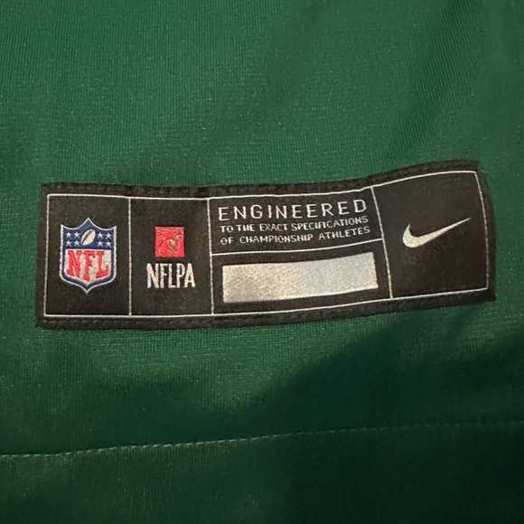 NWT NFL New York Jets Breece Hall Jersey with White Trim - Picture 7 of 13